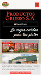 Mobile Screenshot of legumbresgrueso.com
